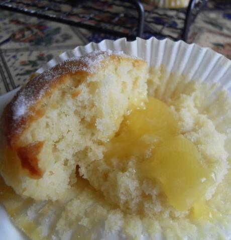 Lemon Curd Muffins