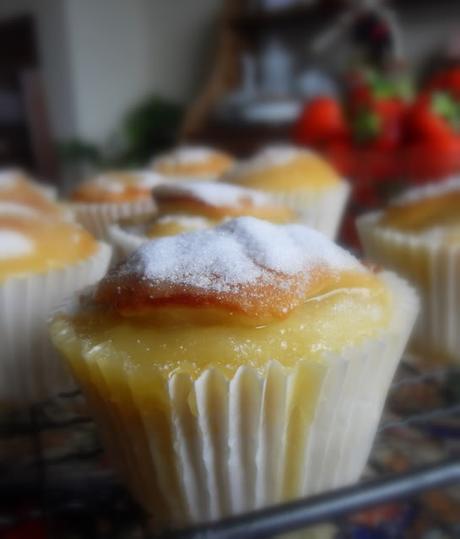 Lemon Curd Muffins