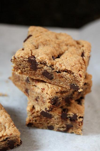 Vegan Chocolate Chip Cookie Bars