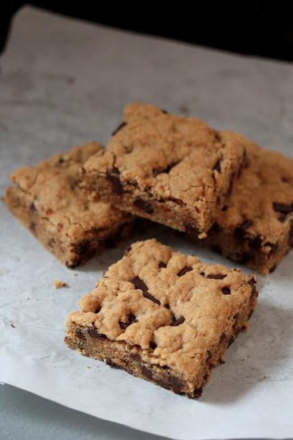 Vegan Chocolate Chip Cookie Bars