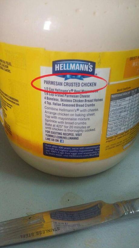 Parmesan Chicken on the label with the OU