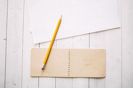 DIY Leather Notebook