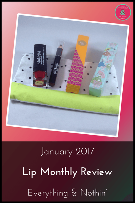 January 2017 Lip Monthly Review