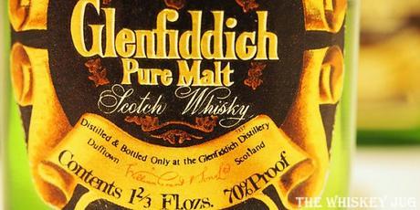 Early 1970s Glenfiddich Label