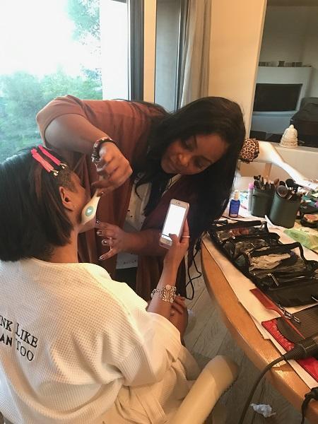 Taraji P. Henson’s makeup SAG Awards – Hidden Figures