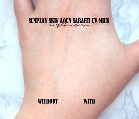 Review: Sunplay Skin Aqua Sarafit UV Milk