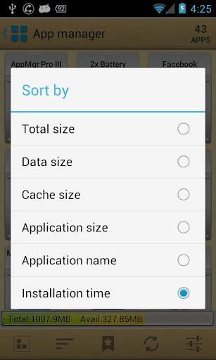 AppMgr Pro III (App 2 SD) v4.05 APK AppMgr Pro III (App 2 SD) v4.05 APK