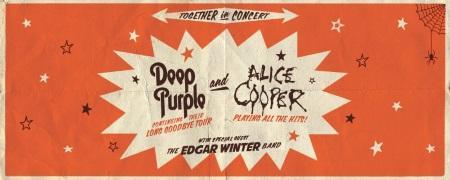 Deep Purple + Alice Cooper w/ special guest The Edgar Winter Band: North American tour