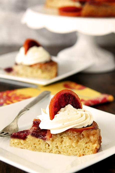 Blood Orange Upside Down Cake