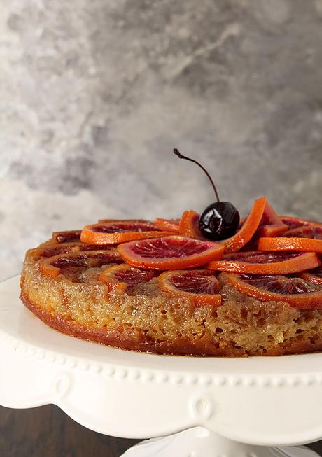 Blood Orange Upside Down Cake