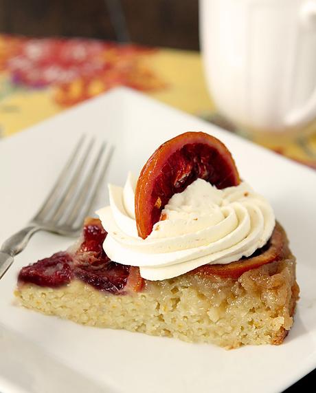 Blood Orange Upside Down Cake