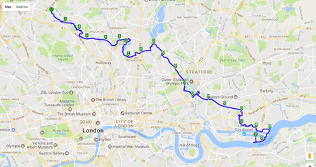 Big Walk Wednesday: #EastFinchley #N2 to North Woolwich on the #CapitalRing #photoblog Part Two