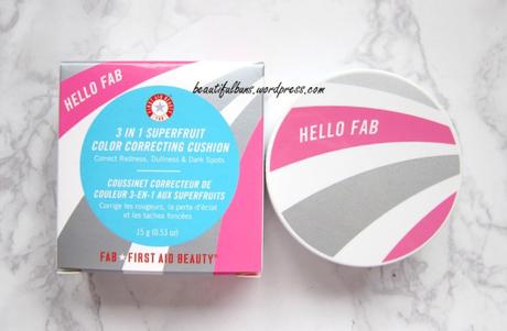 Review: Hello FAB 3 in 1 Superfruit Color Correcting Cushion