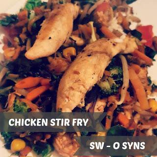 Slimming World Chicken Stir Fry