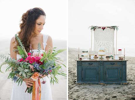 Beautiful boho luxe wedding inspiration