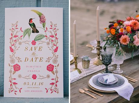 Beautiful boho luxe wedding inspiration