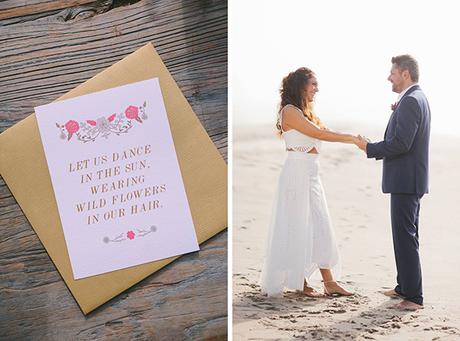 Beautiful boho luxe wedding inspiration