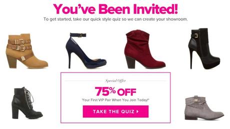 shopping club, perks, special offer, discount code, shoe dazzle discount code