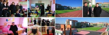 Kim Jong Un Visits School for Orphans