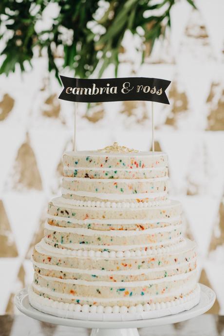 Naked Wedding Cake By Mayflour Confections Boston