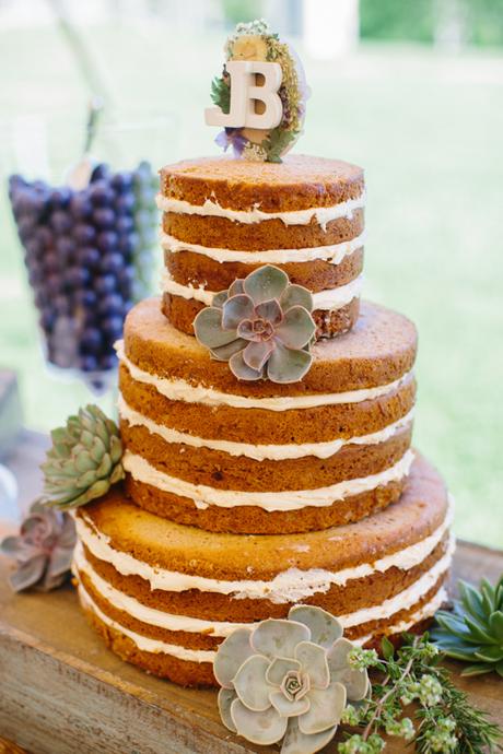 Naked Wedding Cake Delicious Desserts Cape Cod