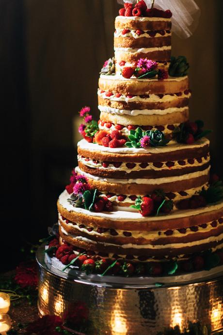 Naked Wedding Cake By Cakes To Remember In Boston