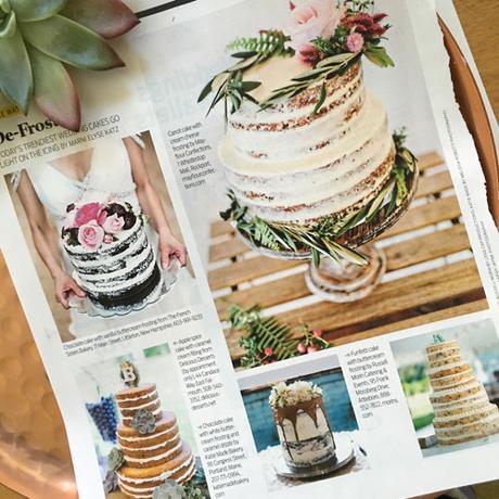 Boston Globe Magazine Wedding Cakes