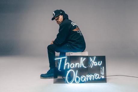 Chance The Rapper Models  “Thank You Obama” T’Shirt Line