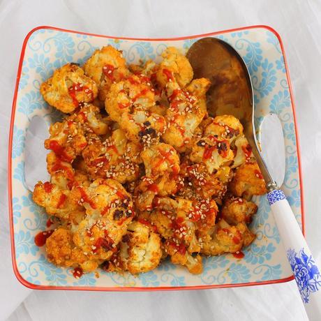 Moroccan Roasted Cauliflower with Sesame Moroccan Roasted Cauliflower with Sesame