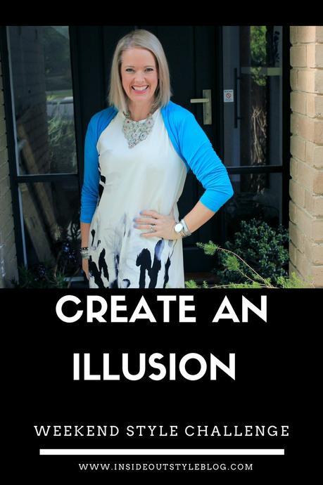Create an illusion with your outfit - a fun style challenge