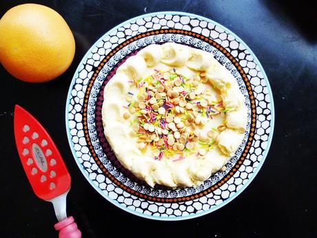 Grapefruit Curd Celebration Cake