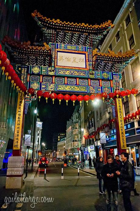 Wardour Street Chinatown Gate, London