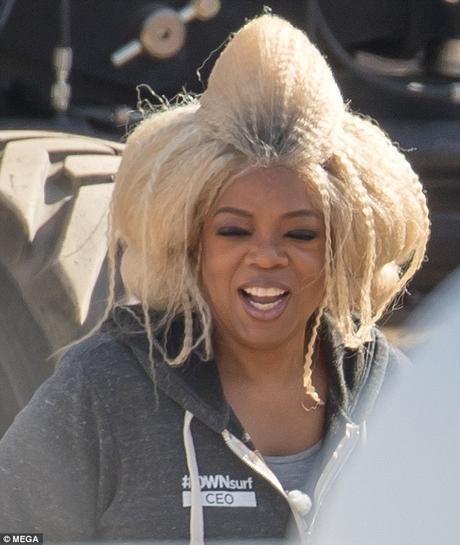First Look: Oprah Winfrey As Mrs. Which  On The Set Of  ‘A Wrinkle In Time’