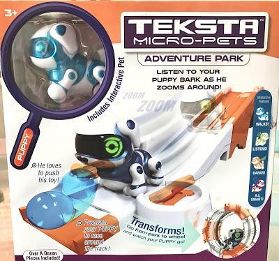 Playtime with Teksta Micro Pets Puppy