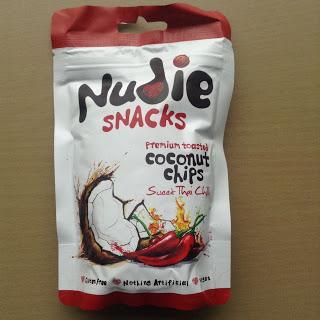 Nudie Snacks Sweet Thai Chilli Premium Toasted Coconut Chips