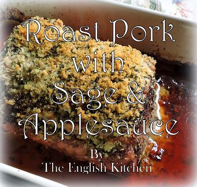 Pork Loin with Sage & Applesauce