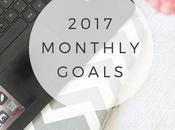 Personal: 2017 Goals, Month