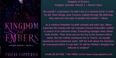 Kingdom of Embers by Tricia Copeland @ejbookpromos @tcbrzostowicz