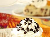 Orange Cannoli Cheesecake with Chocolate Chips