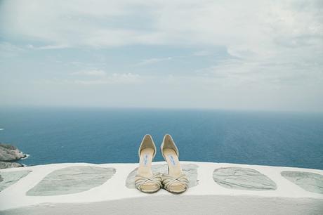 Rustic chic wedding in Folegandros | Ivana & Cale