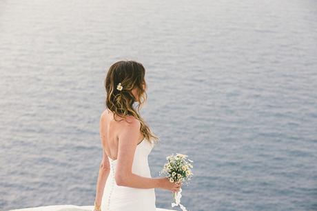 Rustic chic wedding in Folegandros | Ivana & Cale