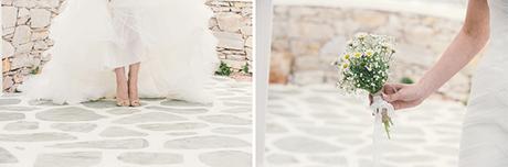 Rustic chic wedding in Folegandros | Ivana & Cale