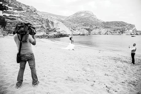 Rustic chic wedding in Folegandros | Ivana & Cale