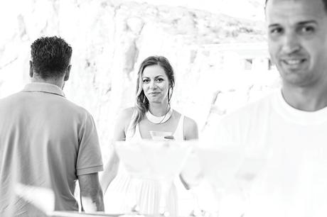 Rustic chic wedding in Folegandros | Ivana & Cale