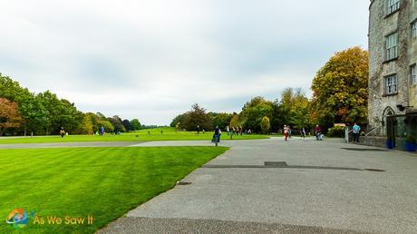 The grounds of Kilkenny Castle 