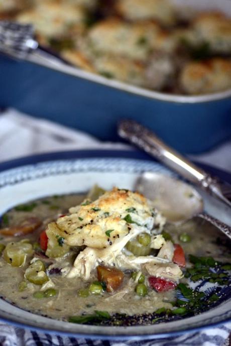 curried chicken & dumpling casserole