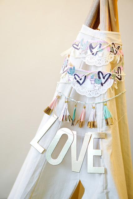 Crate Paper Design Team : Love Banner