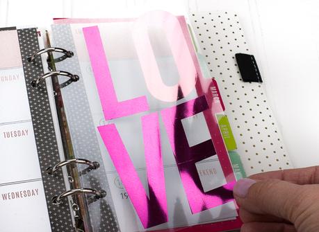 Valentine's Day Printable Planner Dashboard | Heidi Swapp