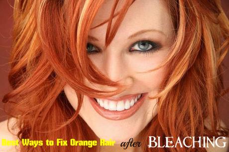Best Ways To Fix Orange Hair After Bleaching Fix Yourself