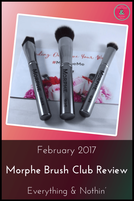 February 2017 Morphe Brush Club Review